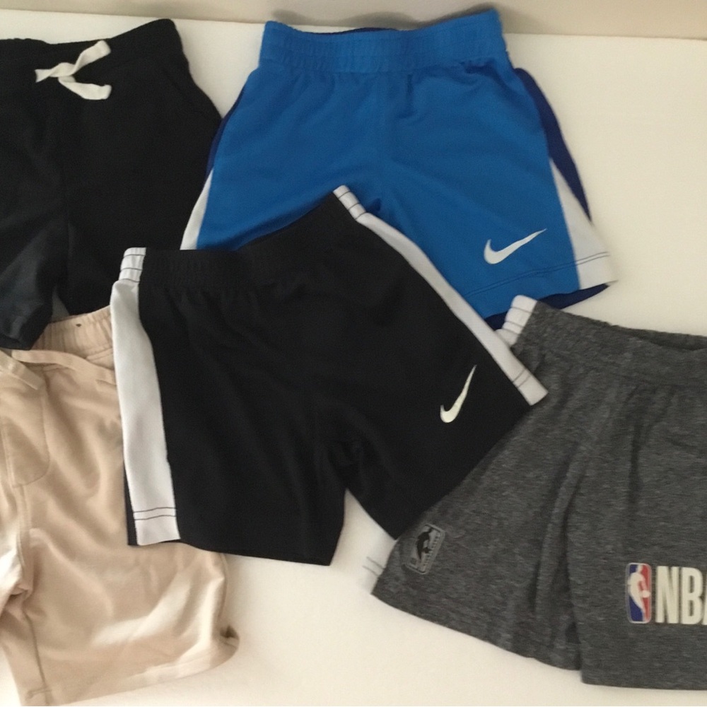 Nike Kids Blue and Black Athletic Shorts Pack